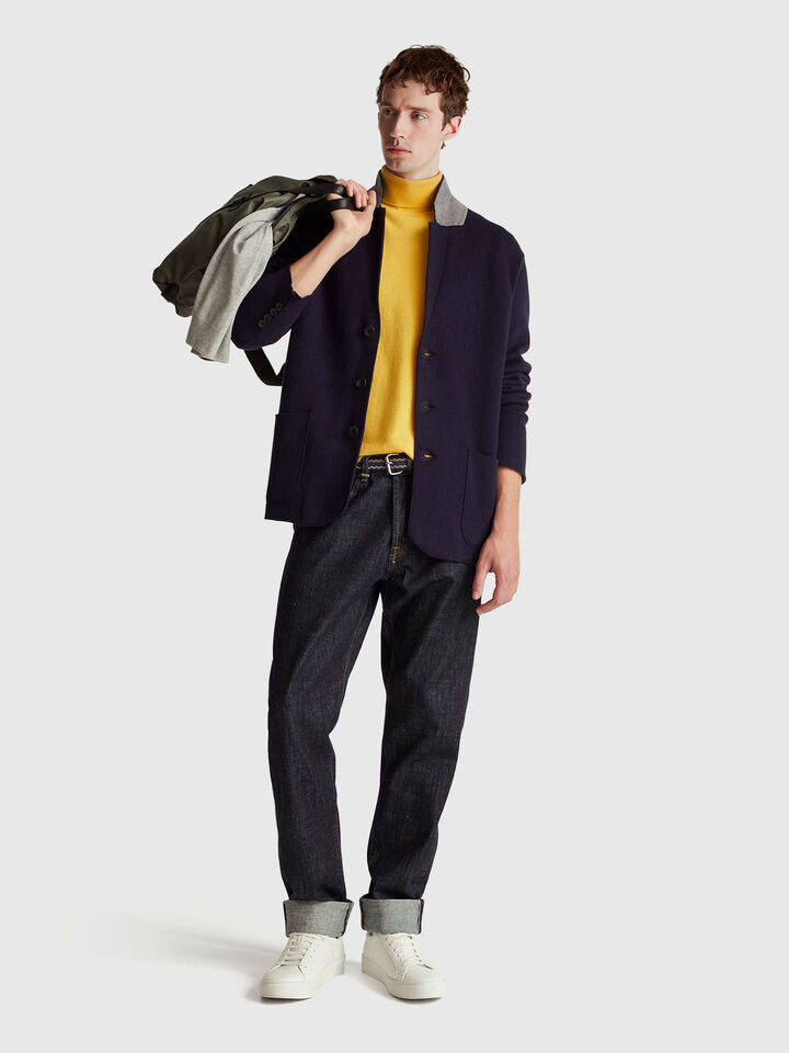 TURTLE NECK SWEATER Men image number 3